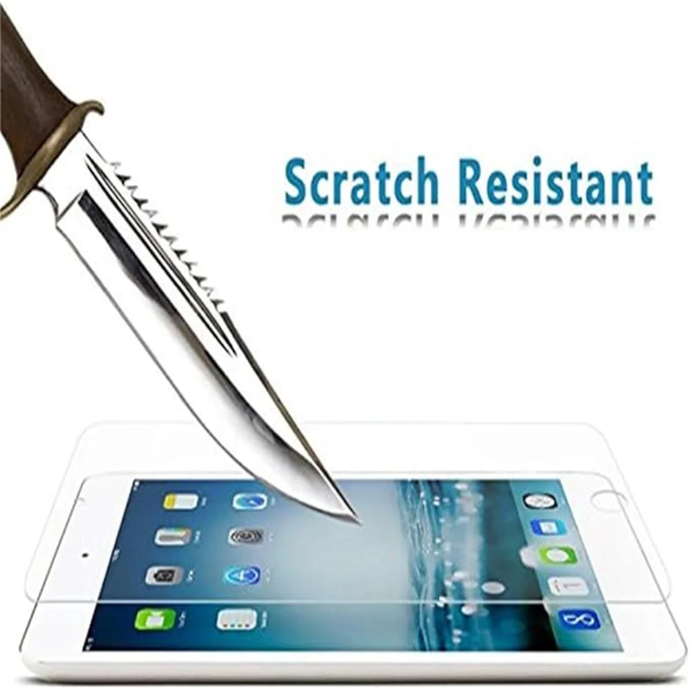 1Pcs Tempered Glass Screen Protector For iPad A16 10.2 9.7 10. 5 10.9 Pro 11 New iPad 10 9 8 7 6 5 Air 4 3 2 Mini 2020 2021 2022