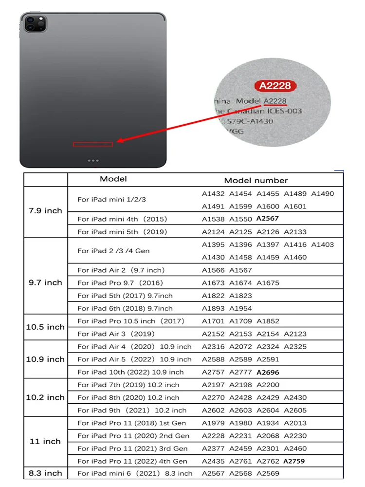 1Pcs Tempered Glass Screen Protector For iPad A16 10.2 9.7 10. 5 10.9 Pro 11 New iPad 10 9 8 7 6 5 Air 4 3 2 Mini 2020 2021 2022