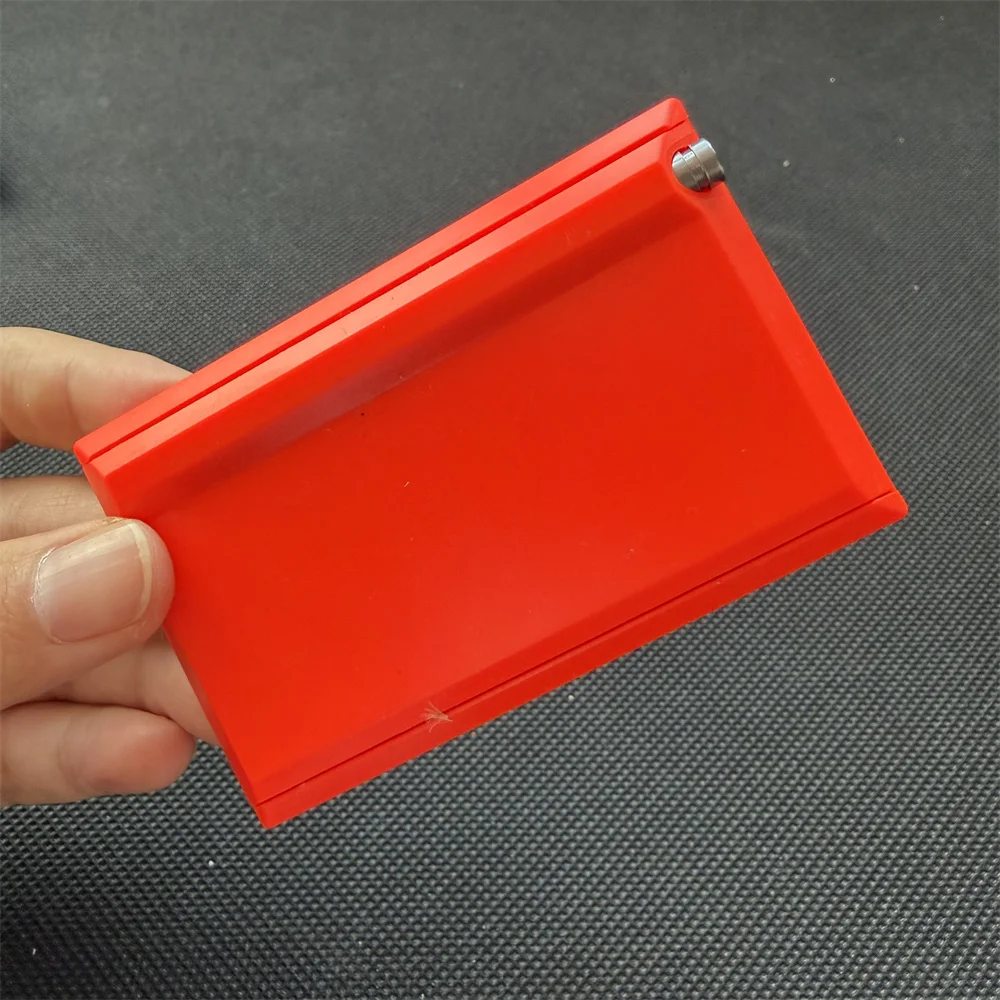 8-Compartment Metal Snuff Cigarette Case Container With Sild Lid in Aluminum Straw Pocket Size Portable Storage Box