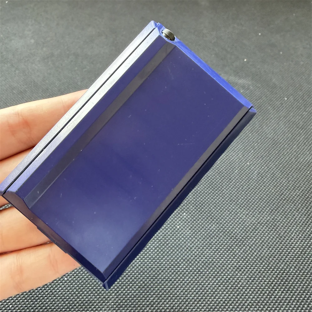 8-Compartment Metal Snuff Cigarette Case Container With Sild Lid in Aluminum Straw Pocket Size Portable Storage Box