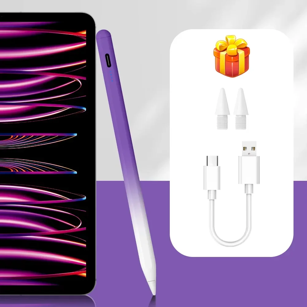 2026 Stylus For Apple Pencil with Palm Rejection for iPad Air 6 M2 2025 A16 11th 10th Gen Air 5 4 10.9 Pro 11 12.9 iPad Pencil
