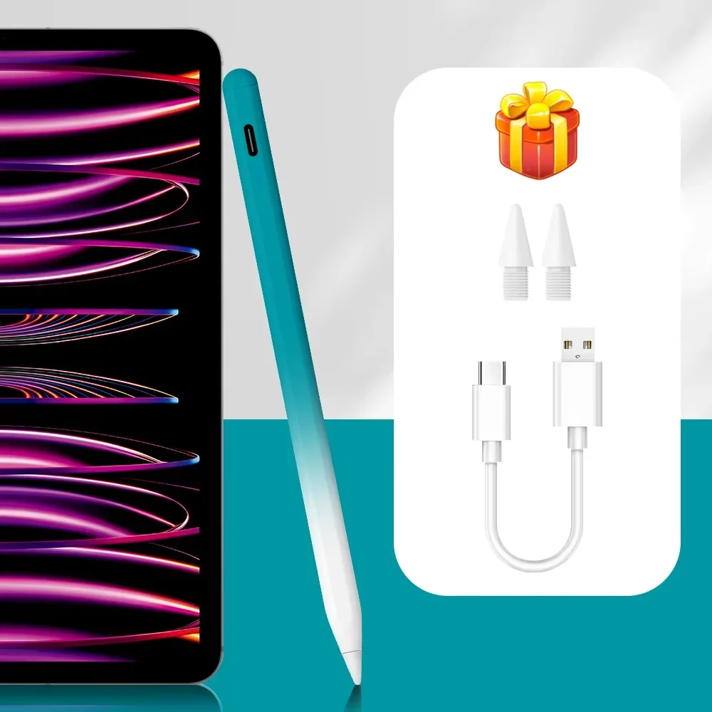 2026 Stylus For Apple Pencil with Palm Rejection for iPad Air 6 M2 2025 A16 11th 10th Gen Air 5 4 10.9 Pro 11 12.9 iPad Pencil