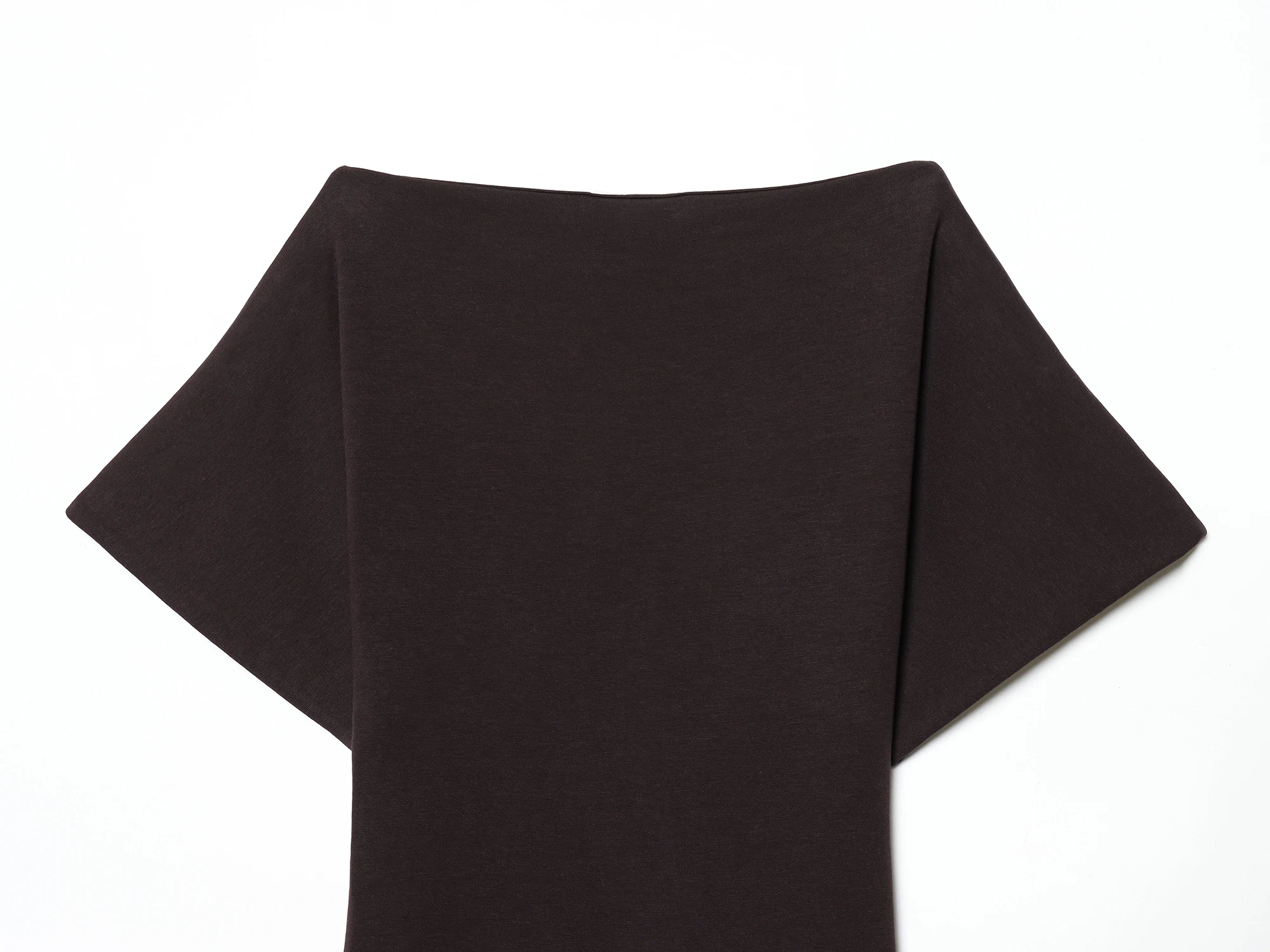 KONDALA Vintage Boat Collar Long Dress Women's Elegant Casual Splicing Pleated Dress New 2026 Spring Summer Fashion Slim Dress