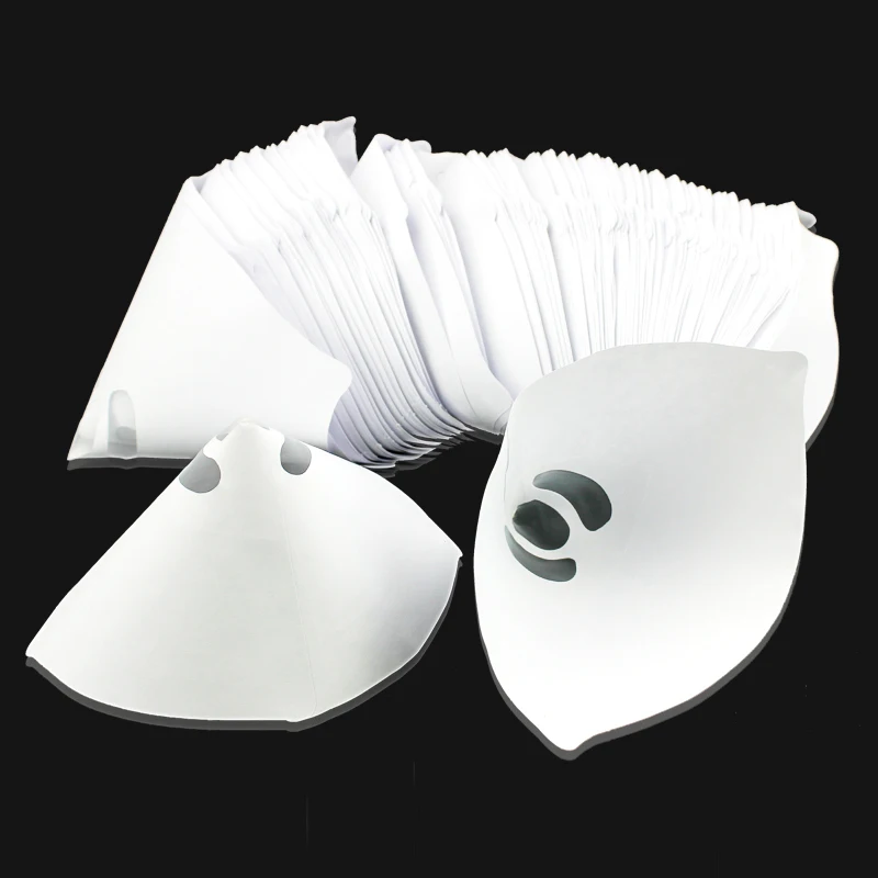 200/10Pcs Disposable Car Paint Spray Mesh Paper Filter Purifying Straining Funnel Paint Filter Conical Nylon Micron Paper Funnel