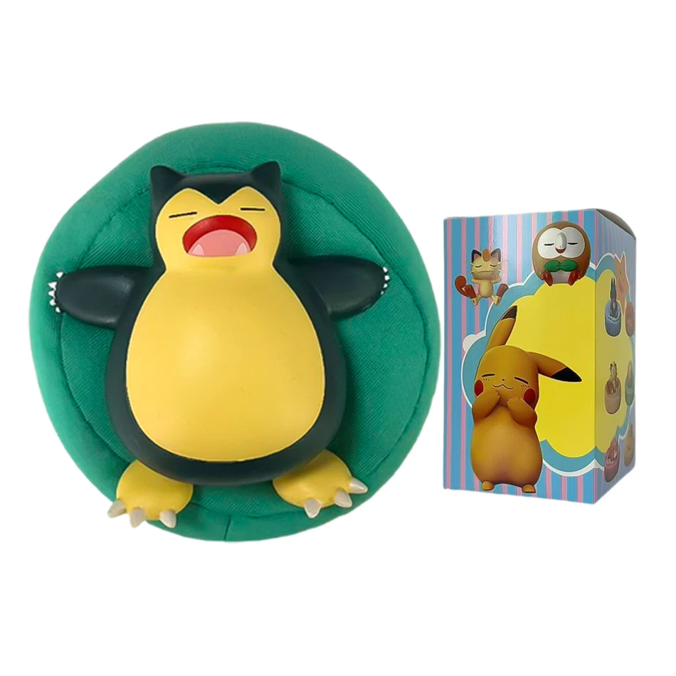 Anime Poké Mon Blind Box Model Figure 1-12 Pcs Pikachu Sleep Series Interior Hand Sleeping Position Toys Gift for Sfriends