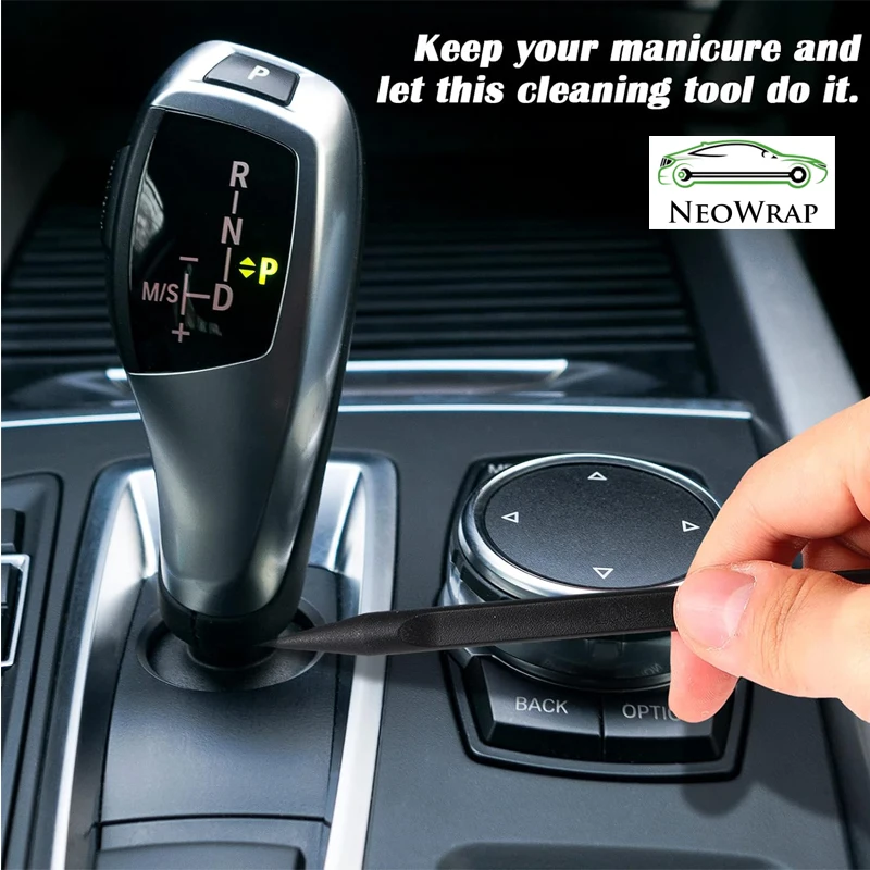 Plastic Scrapers Non-Scratch Scraper Tool for Tight Spaces Multi-Purpose Label Scraper Pen-Shaped for Car Cleaning Kit 3-35Pcs