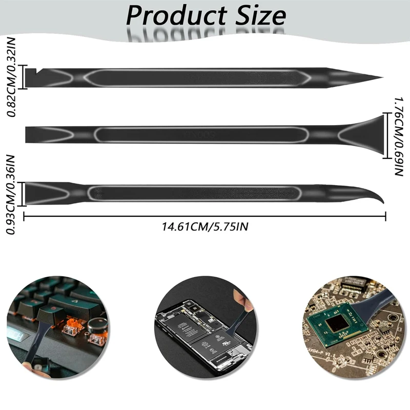 Plastic Scrapers Non-Scratch Scraper Tool for Tight Spaces Multi-Purpose Label Scraper Pen-Shaped for Car Cleaning Kit 3-35Pcs