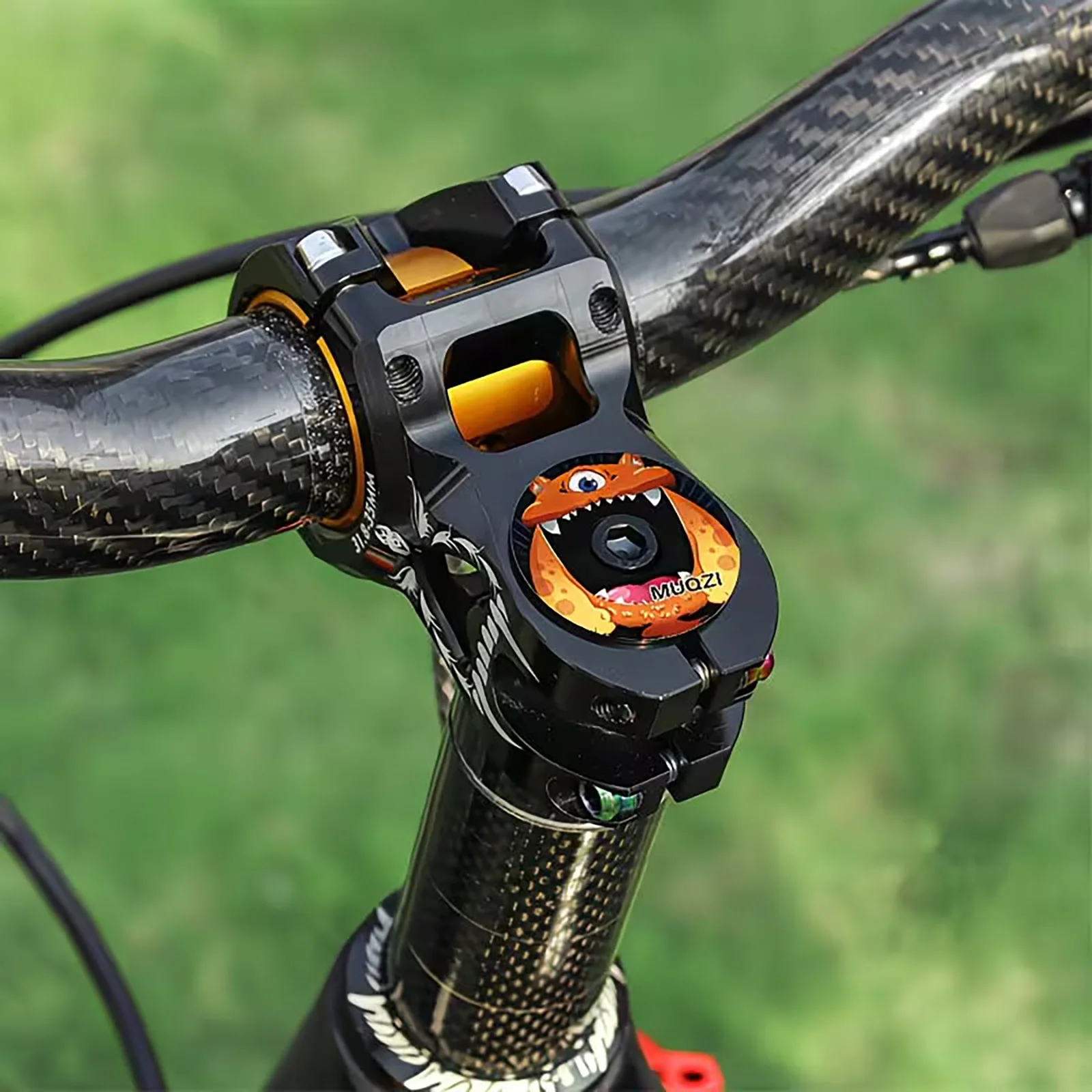 TOSUOD Bicycle Headset Top Cap Aluminum Alloy Lightweight Bike Headset Top Cap With M6x35mm Bolt For Mountain Road Bike Parts