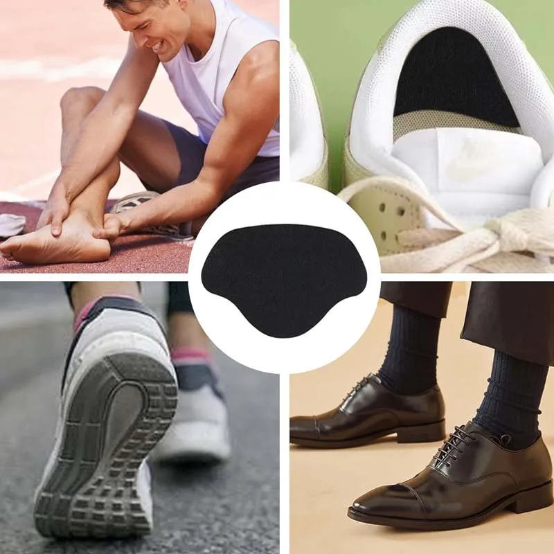 6PCS Shoe Heel Repair Patch Kit Self Adhesive Inside Shoe Patches Holes Leather Heel Pads Shoe Glue Sole Repair Shoe Repair Glue