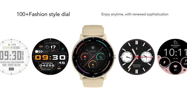2026 New Ultra-Slim Smart Watch Men 100+ Sports Modes Heart Rate Monitoring AI Voice Assistant Bluetooth Call Smartwatches