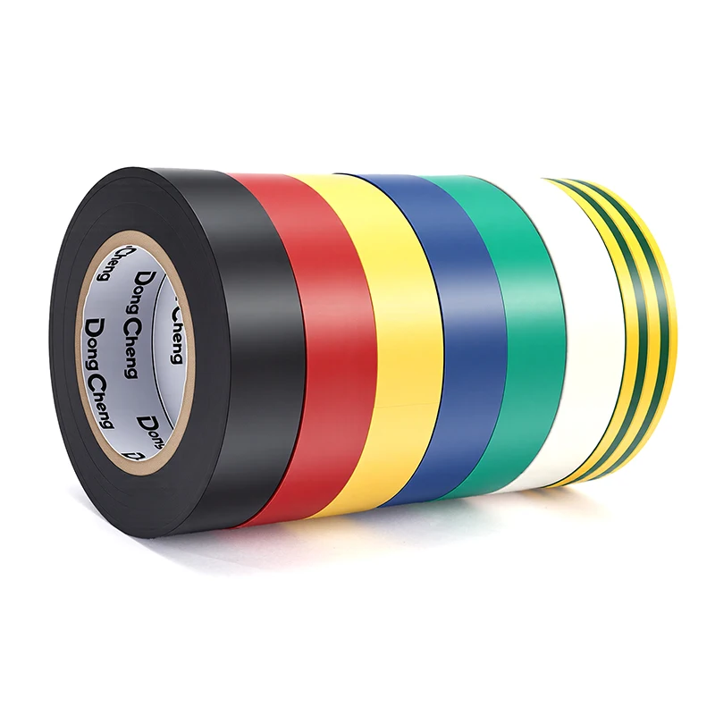 Self Adhesive Electrical Insulating PVC Tape Heat Resistant Wire Protection Tapes Temperature Resistant Electric Insulation Tap