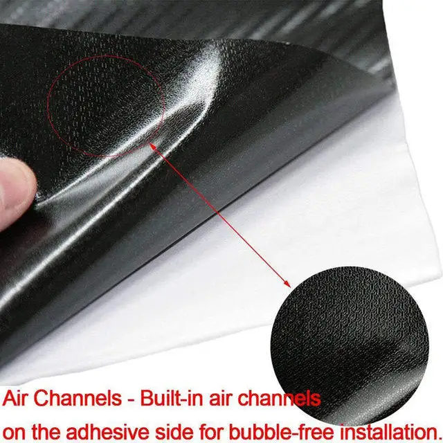 Car Vinyl Wrap Strip Tape Gloss Black Wrap Foil Kit Anti Scratch Window Door Protection Film 3/5cmX10M Car Accessories