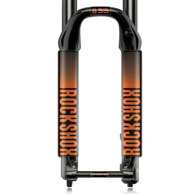 RockShox XC35 MTB Fork Sticker Durable Front Suspension Decal for Bicycle Customization Cycling Accessory