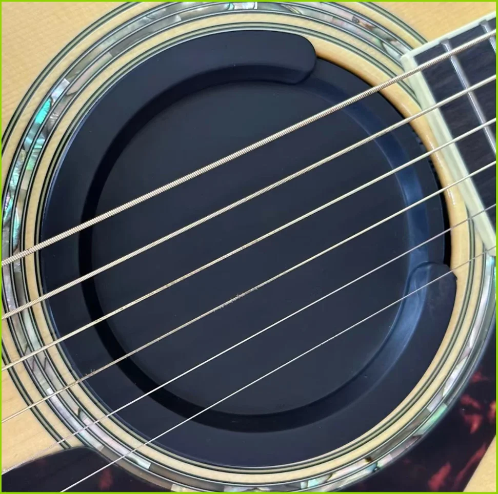 Acoustic Guitar Sound Hole Cover Classical Noise Reduction, Buster Muffler, Prevent Feedback for Guitars Accessories