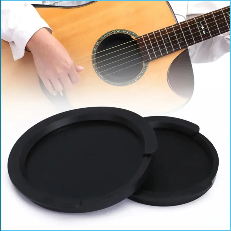 Acoustic Guitar Sound Hole Cover Classical Noise Reduction, Buster Muffler, Prevent Feedback for Guitars Accessories