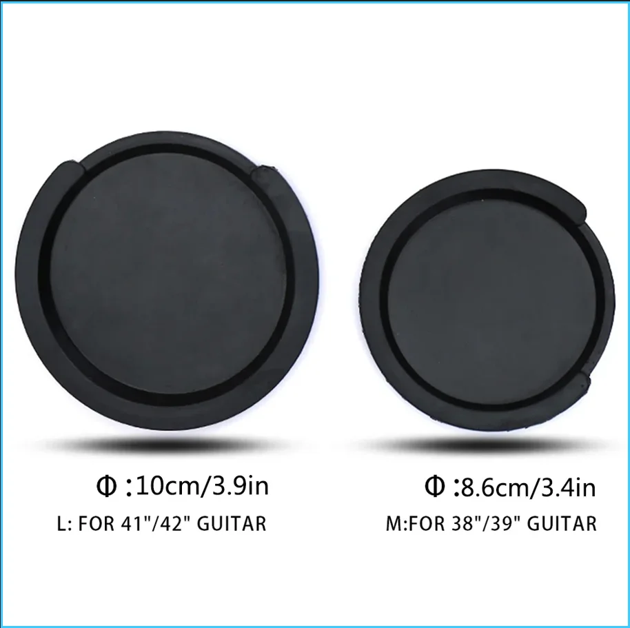 Acoustic Guitar Sound Hole Cover Classical Noise Reduction, Buster Muffler, Prevent Feedback for Guitars Accessories