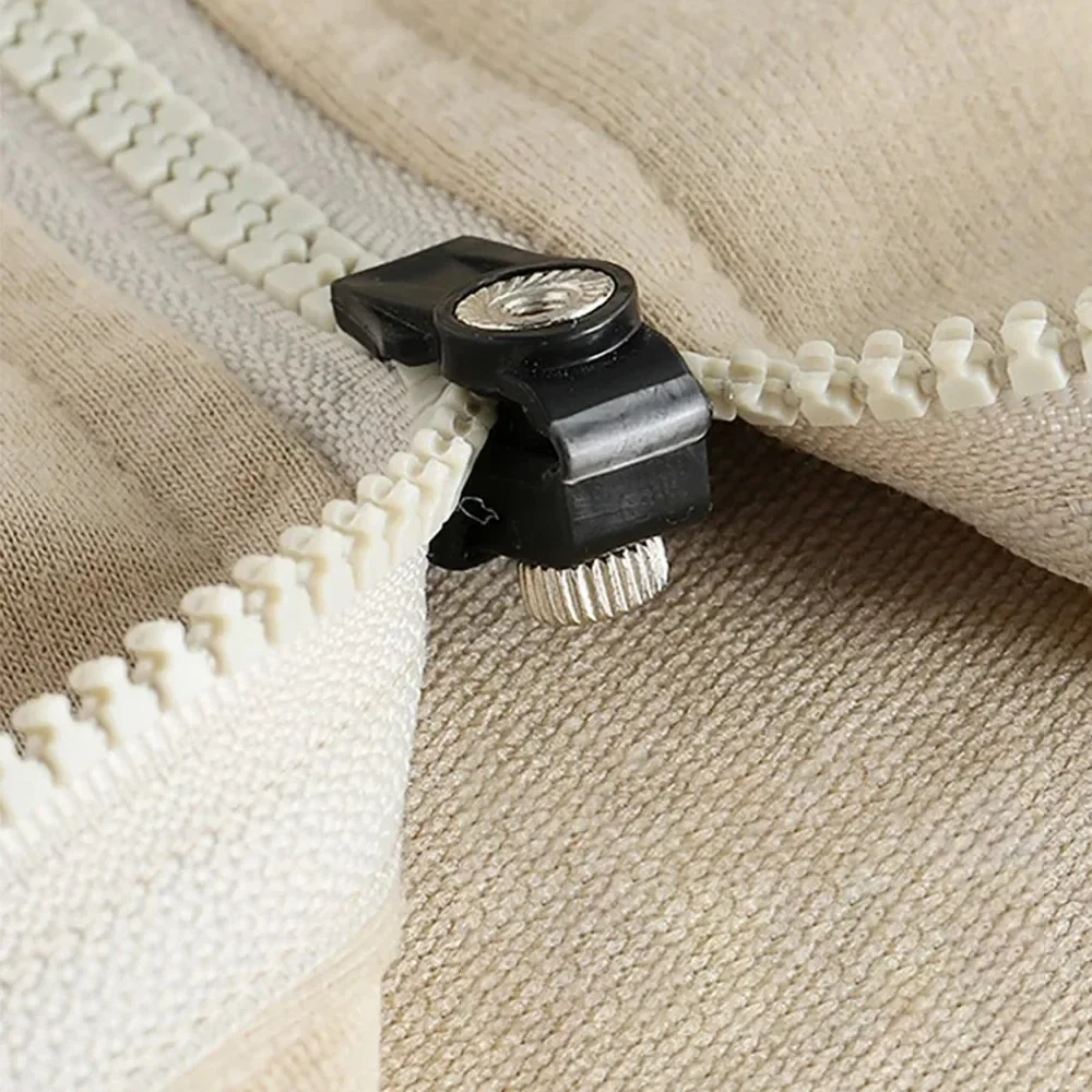Universal Detachable Metal Zipper Slider Puller Detachable Instant Repair Kit DIY Replacement Lever Locks for Clothing Luggage