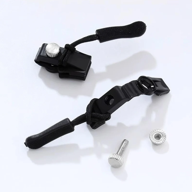 Universal Detachable Metal Zipper Slider Puller Detachable Instant Repair Kit DIY Replacement Lever Locks for Clothing Luggage