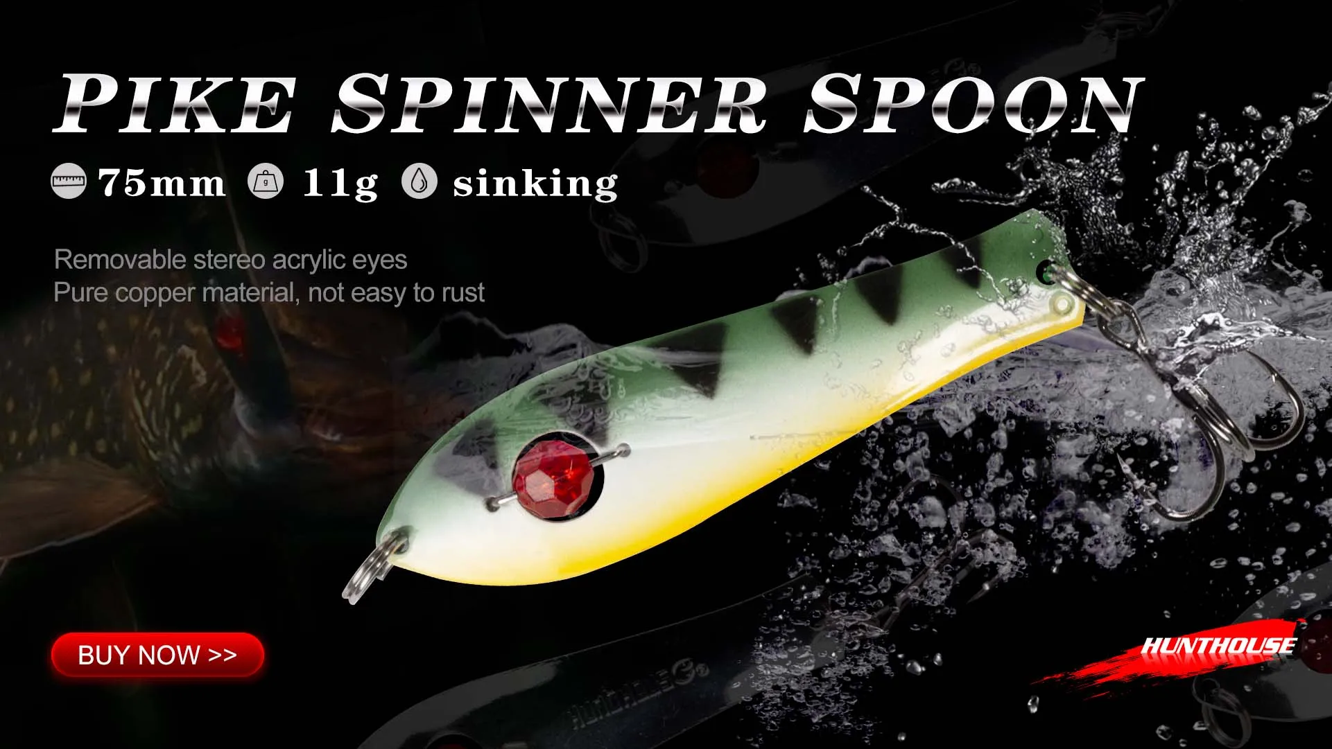 Hunthouse 175mm 36.7g Twin Tail Trailer Silicone Soft Fishing Lure 2pcs/lot Spinning Souple Leurre For Barsch Zander Pike Fish