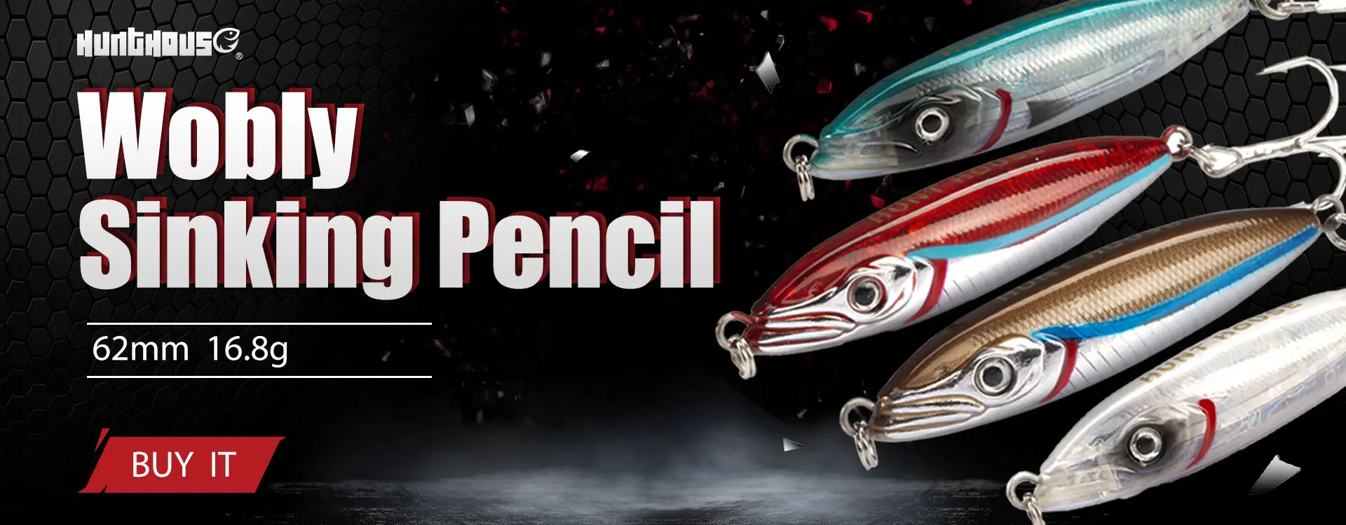 Hunthouse 175mm 36.7g Twin Tail Trailer Silicone Soft Fishing Lure 2pcs/lot Spinning Souple Leurre For Barsch Zander Pike Fish