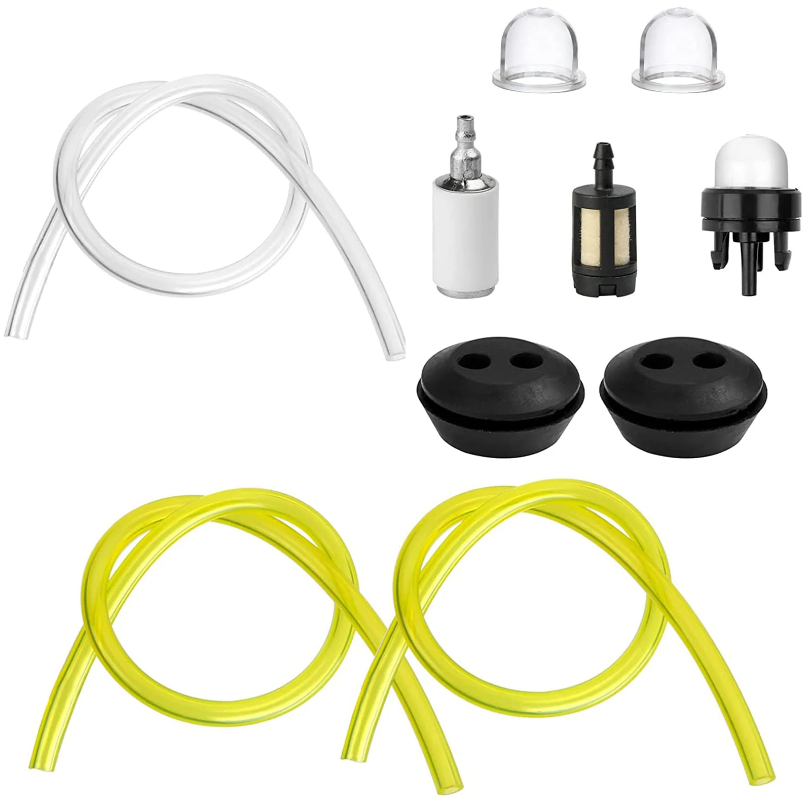 Fuel Line Hose Tube, Fuel For Primer Bulb Grommet Accessories Garden Tools Mower S-trimmer Trimmer Cutter Tools Parts