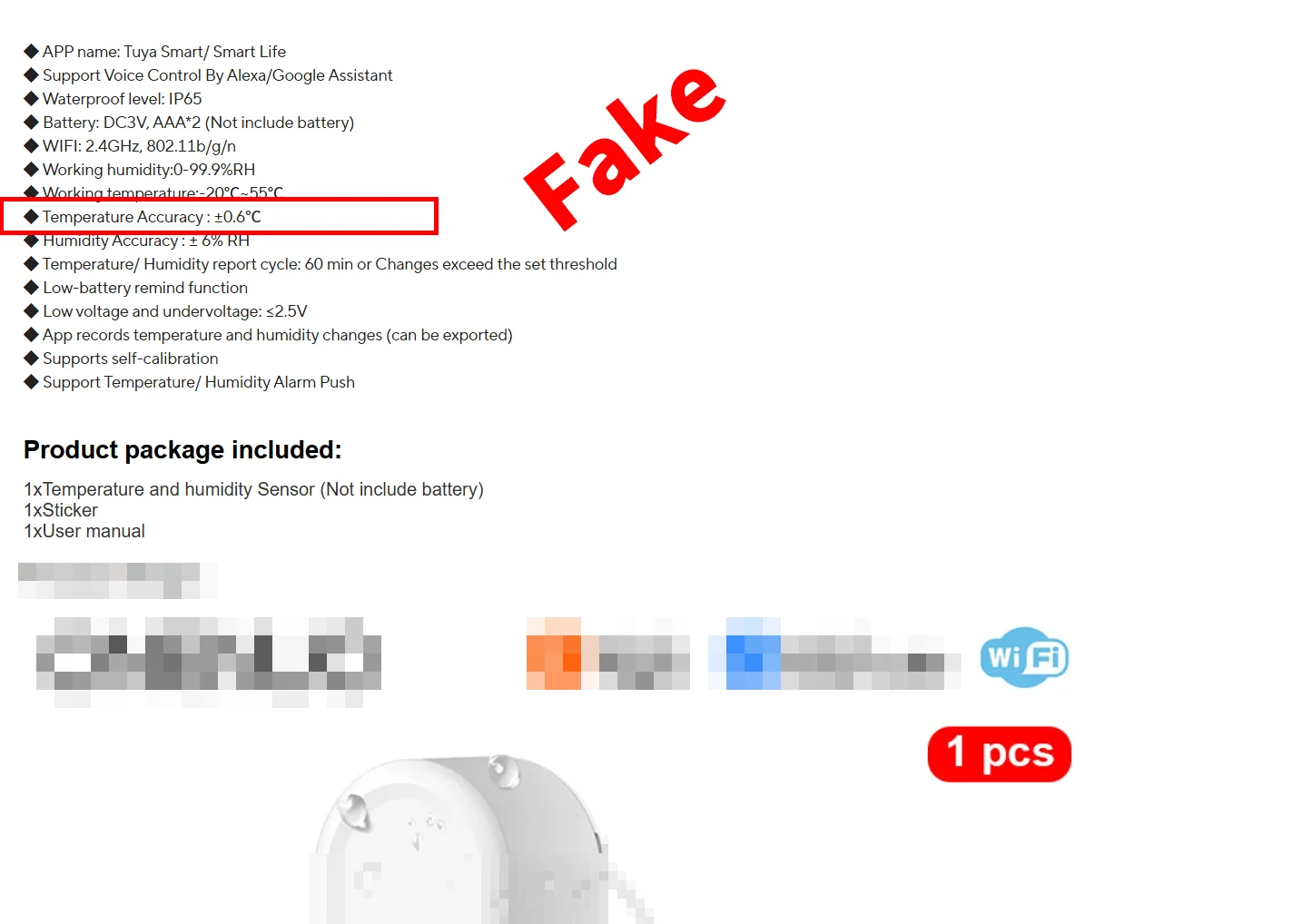 Zigbee Temperature Humidity Sensor Standard Zigbee 3.0 Hub Required Work with Home Assistant Yandex Alexa ZHA Zigbee2MQTT