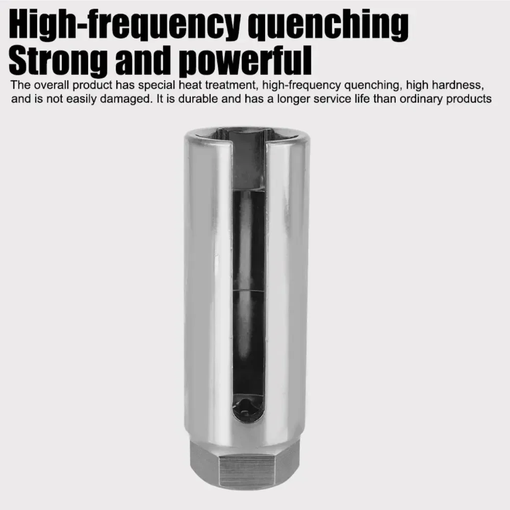 Drive Socket Wrench Drive Removal Universal Auto Oxygen Sensor Installation Tool 22mm 1/2" Special Tool For Repairing