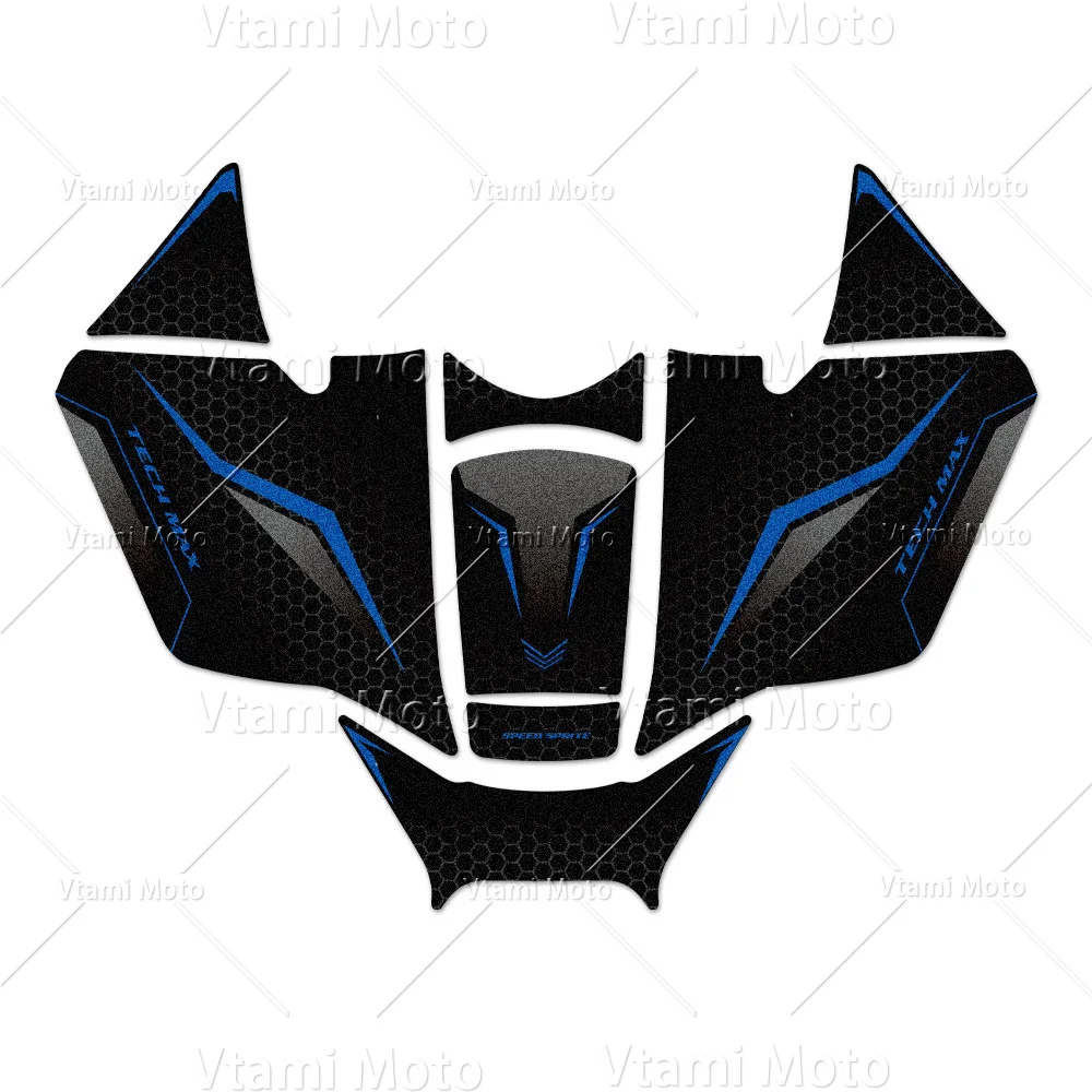 Motorcycle Fuel Tank Sticker Scooter Tank Pad Protection Decal For XMAX 300 2023-2026