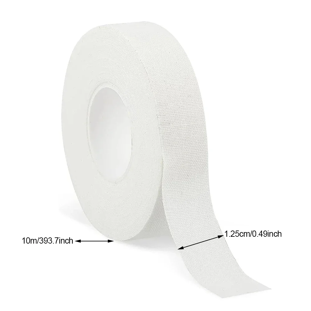 White Sports Athletic Adhesive Fingers Tape for Weight Lifting Volleyball Boulder Climbing Basketball GYM Training Skin-Friendly