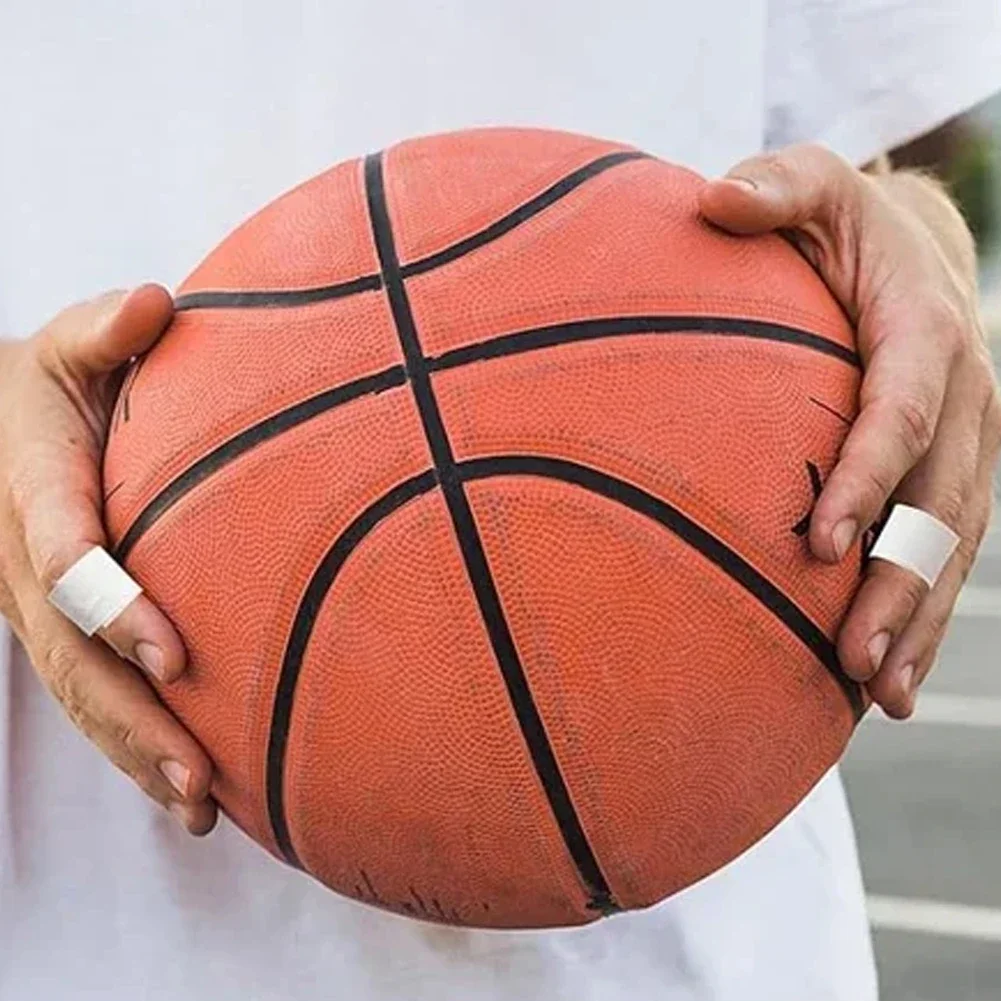 White Sports Athletic Adhesive Fingers Tape for Weight Lifting Volleyball Boulder Climbing Basketball GYM Training Skin-Friendly