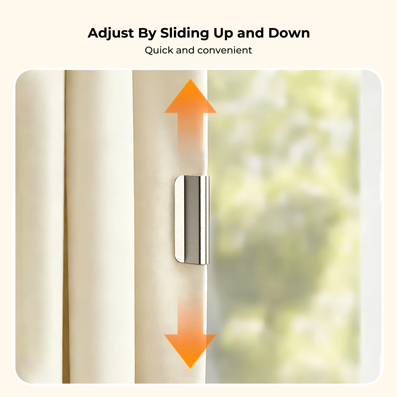 Magnetic Curtain Clips, Drill-Free Fasteners. Powerful Magnetic Hold Design. Suitable for Living Room and Bedroom Curtains