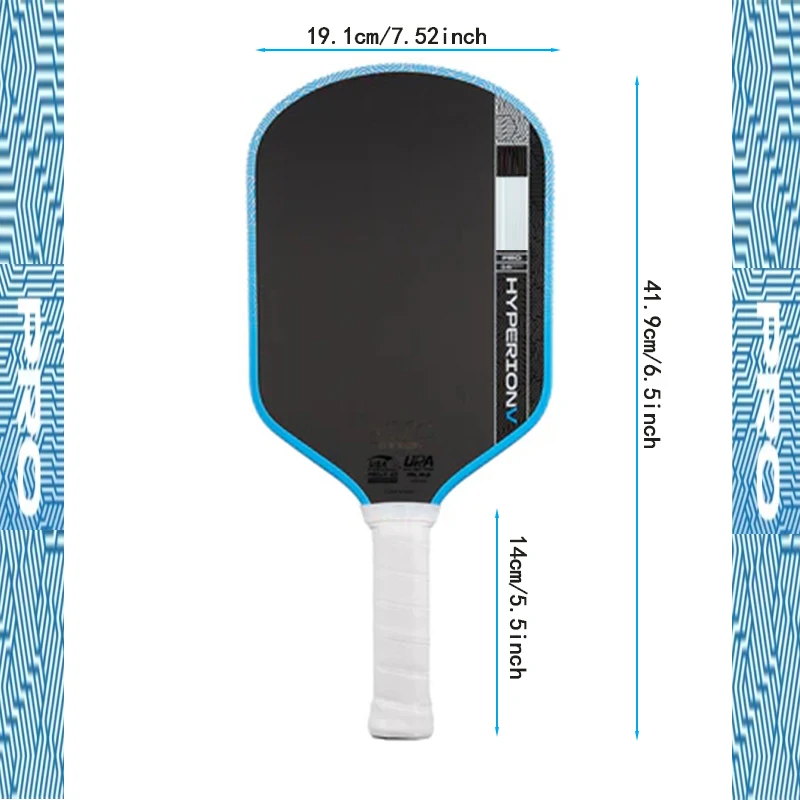 PROV Pickleball Paddle Carbon Fiber 5Gen Kinetic Frame, Energy Storage, High Efficiency Power Transfer, Stable Shock Absorption