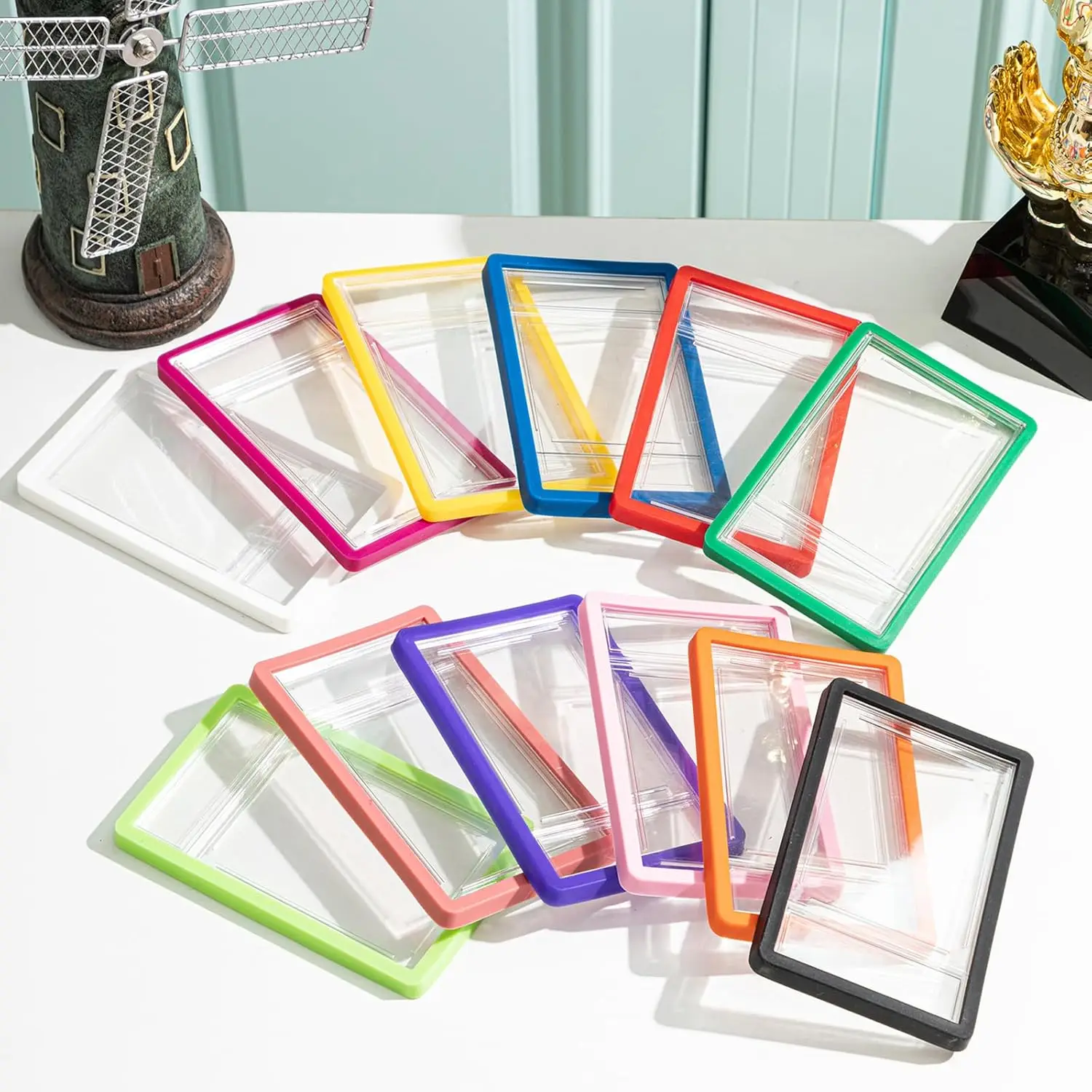 Bumper Slab Graded Card Case Protector Protection For Sports Game Pokmn TCG Trading Cards Silicone Guard Protective Frame Slabs
