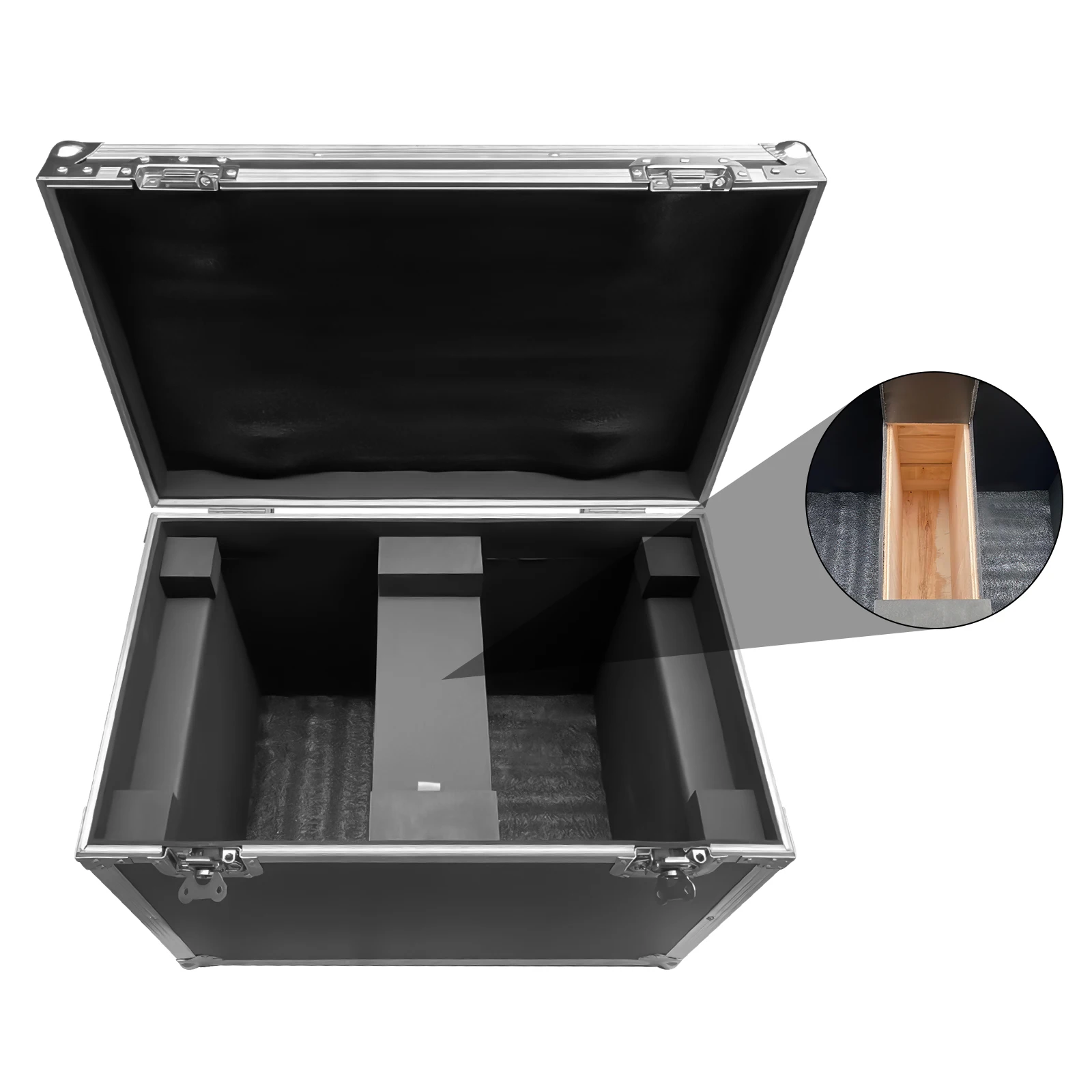 Datewink Flight Case Gator Cases For(2)230W Beam LED Moving Head Lights DJ Stage Lighting Fly Case