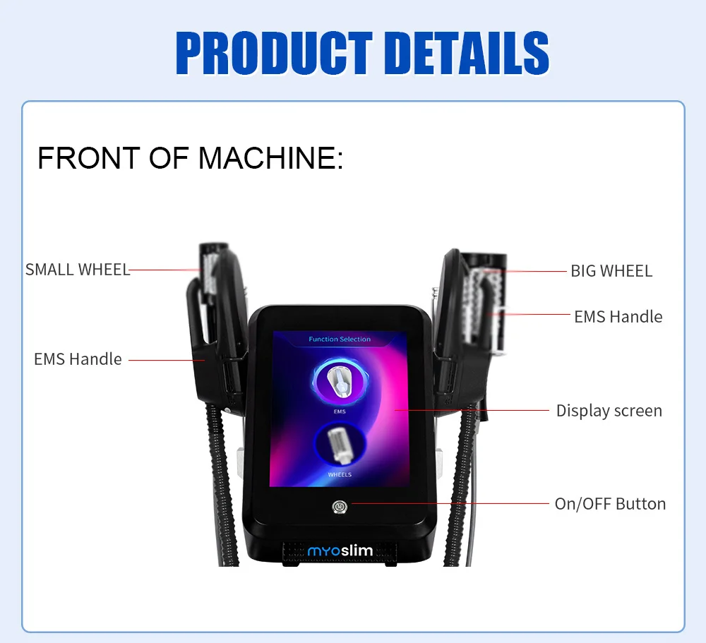 Newest Vacuum Inner Ball Roller 360 Degree Rolling Cellulite Massage Weights Loss Machine Body Muscle Body Slimming Fat Removal