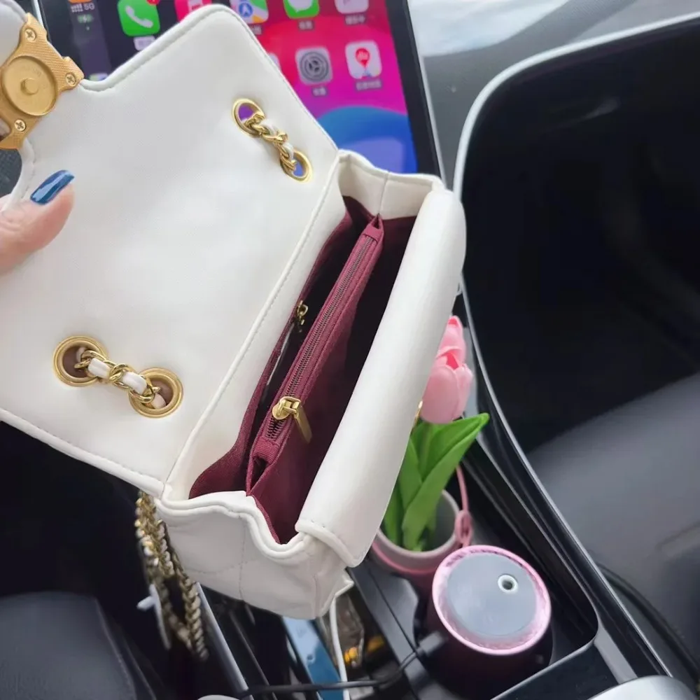 Luxury Women's Crossbody Bag Premium Leather Wallet Vintage Design Shoulder Bag With Adjustable Removable Shoulder Strap