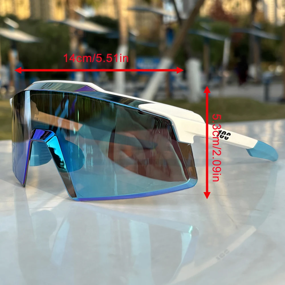 Cycling Glasses UV400 Outdoor Sports Sunglasses Men 100 MTB Cycling Goggles Women Road Bike Eyewear