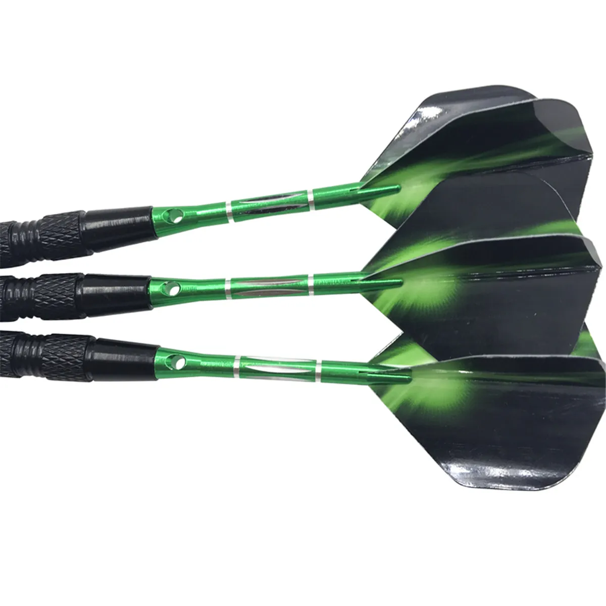 3pcs Metal High-grade Black Needle Darts 20g Professional Competition Training Green Carved Darts Entertainment