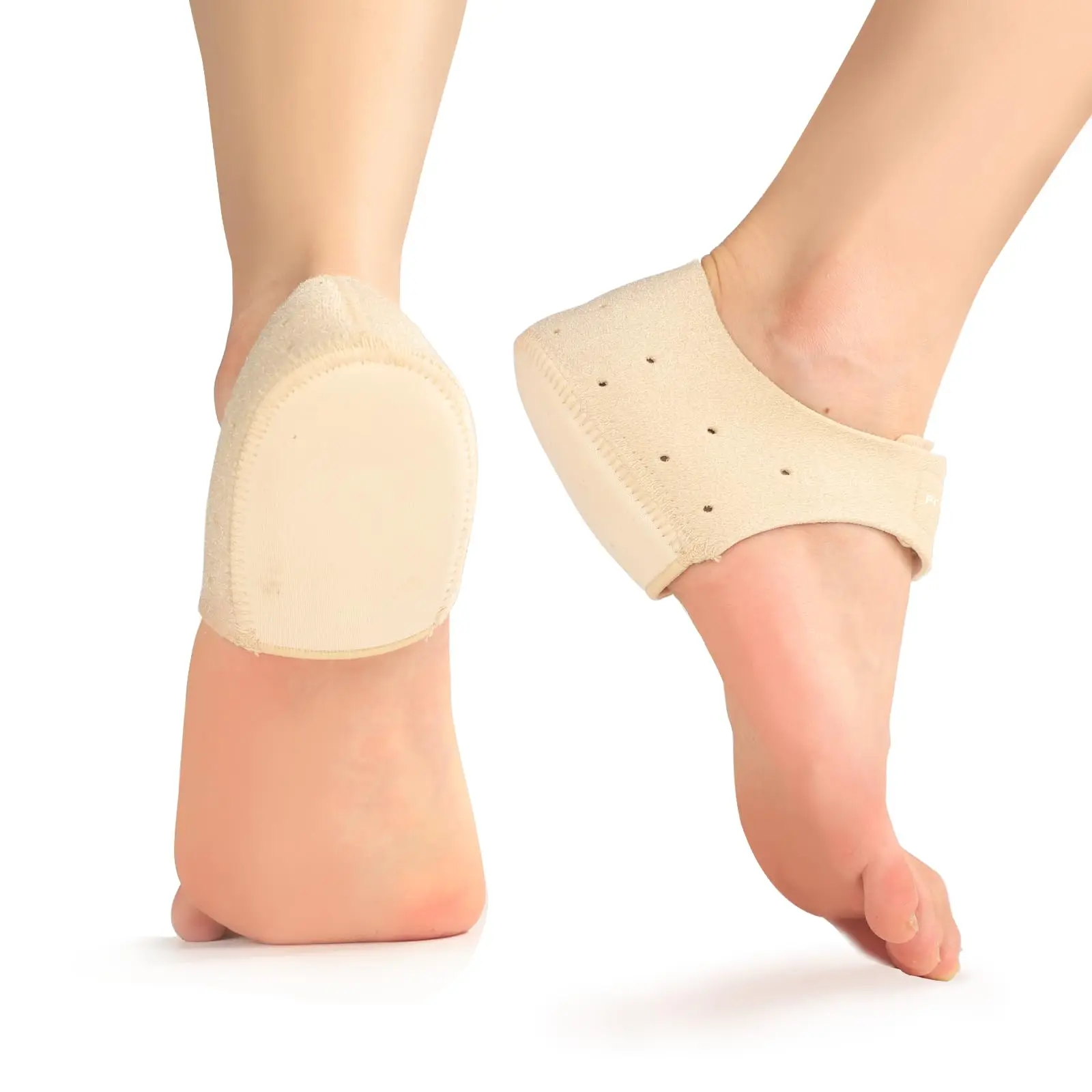 Plantar Fasciitis Heel Spur Foot Support With U-Shaped Silicone Gel Heel Cups for Heel Pain Relief Insoles for Man Woman Walking