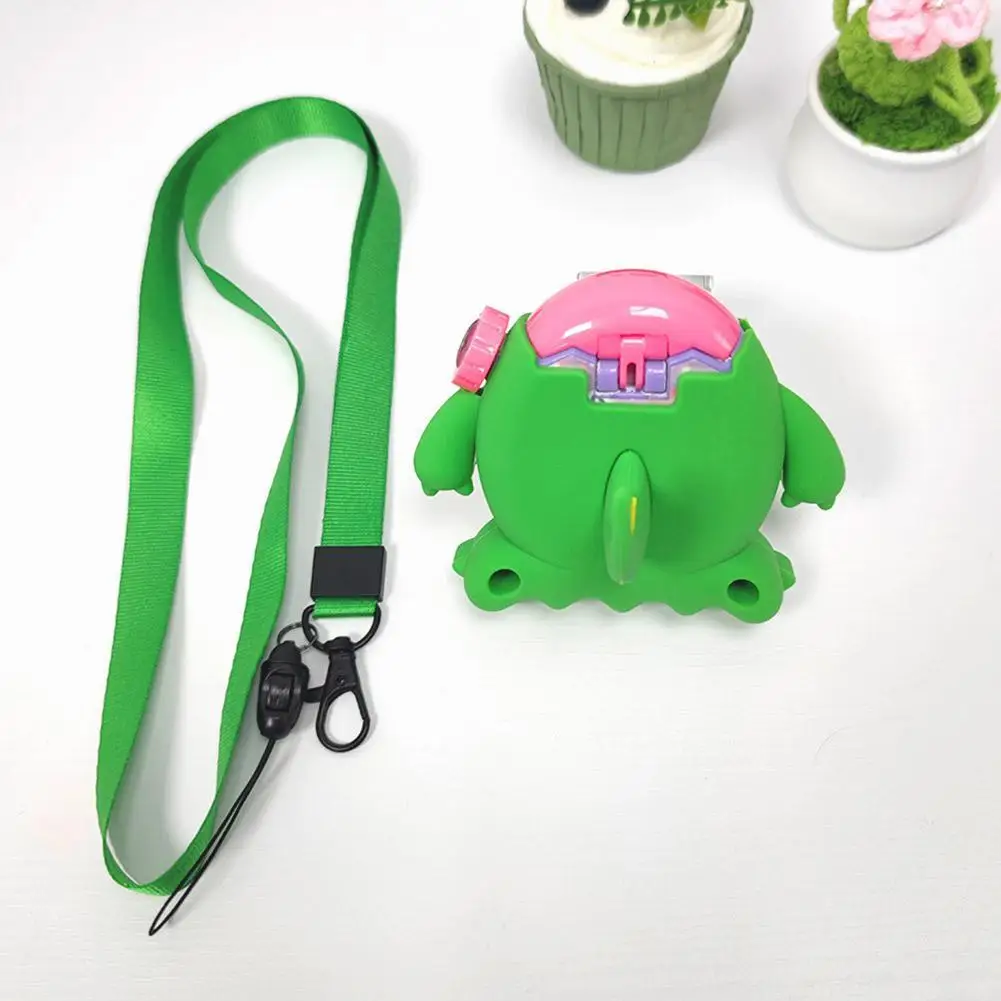 Clear PC Protective Case for Tamagotchi Paradise, Transparent Shockproof Full Cover Shell
