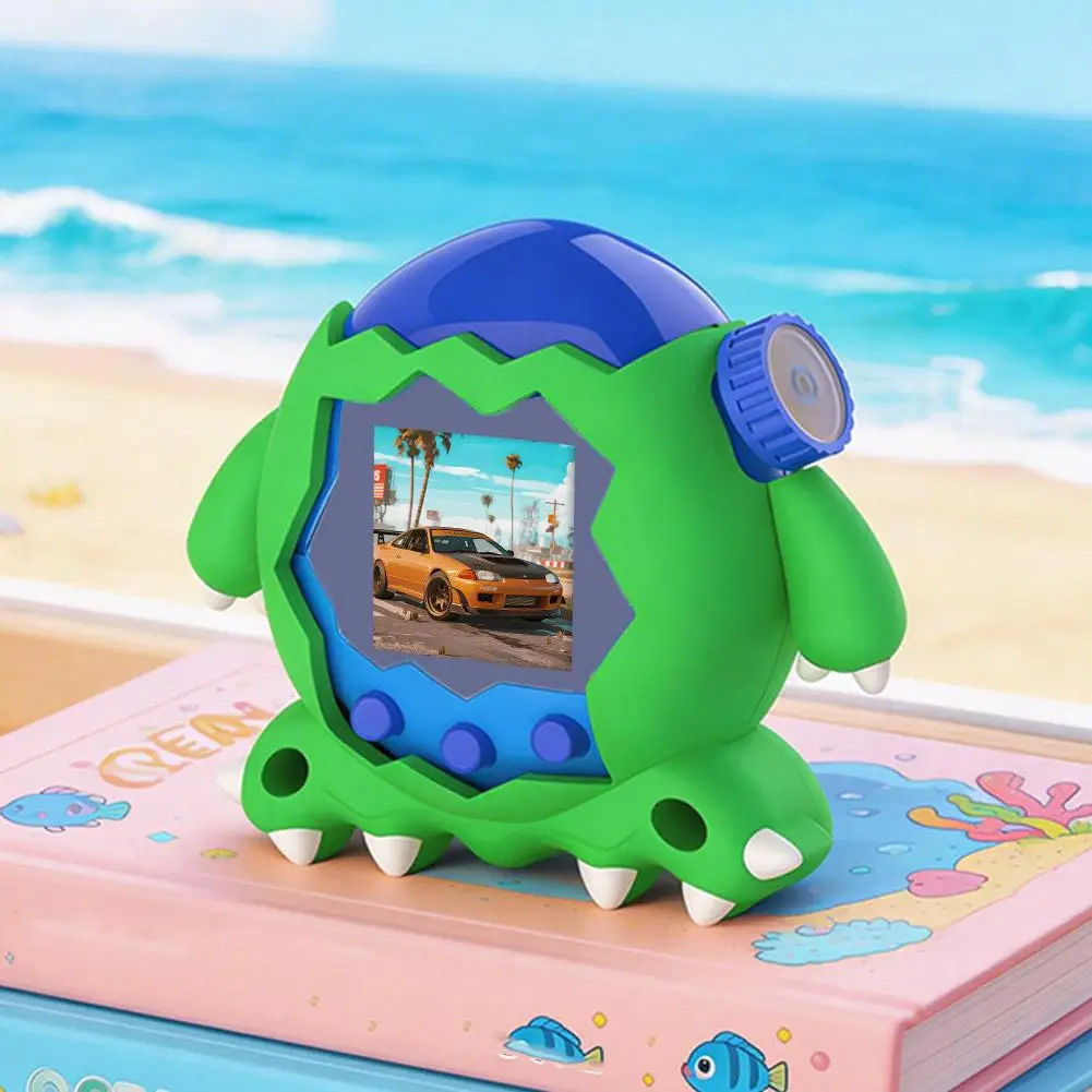 Clear PC Protective Case for Tamagotchi Paradise, Transparent Shockproof Full Cover Shell