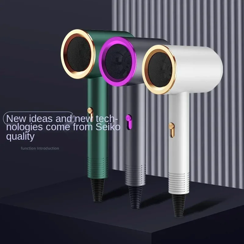 2000W Salon Professional Hair Dryer Negative Ionic Fast Dry Low Noise Constant Temperature Blower For Home