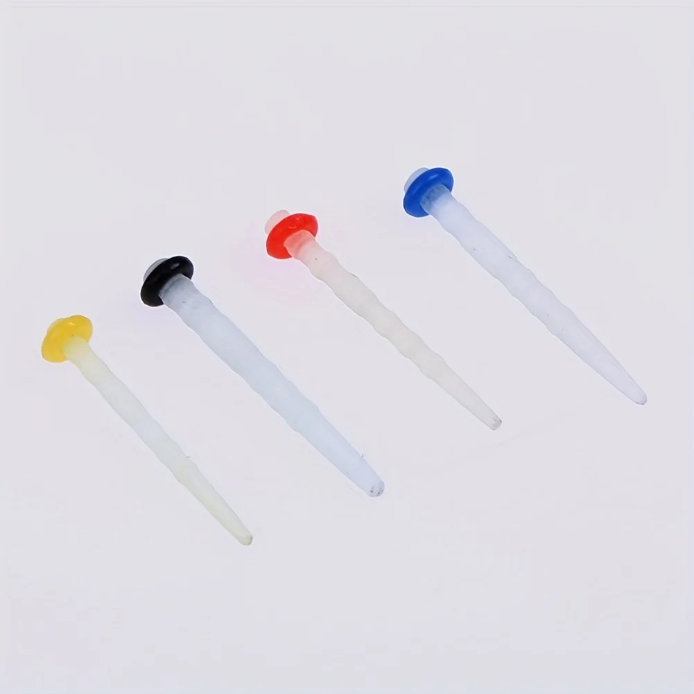 50Pcs Dental Fiber Posts Straight Screw Quartz Glass Fiber Resin Post Root Canal Pile Restorative Orthodontic Filling