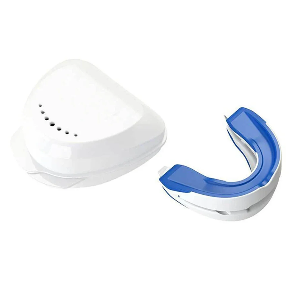 Anti-snoring Mouthpiece Anti-snoring Device Nighttime Teeth Guard Adjustable Sleeping Mouthguard for Bruxism