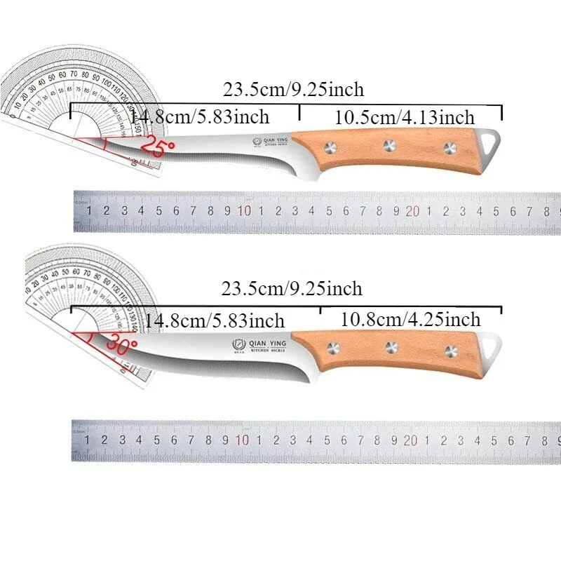 High hardness stainless steel boning knife Domestic kitchen knife Butcher sheep pig beef sharp butcher knife Chef's sharp knife