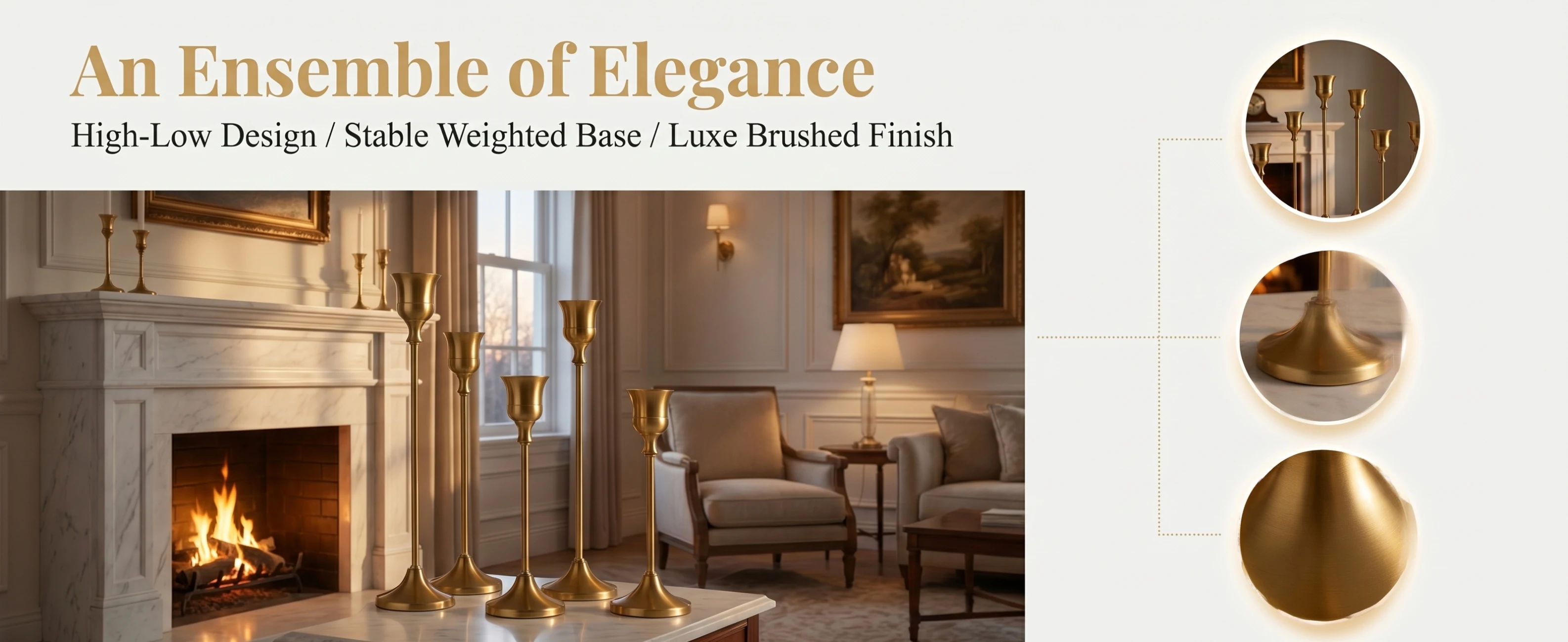 3pcs/set Candle Holders Vintage Candlestick for Party Wedding Decoration Anniversary Europe Style Old Ornaments for Home Hotel