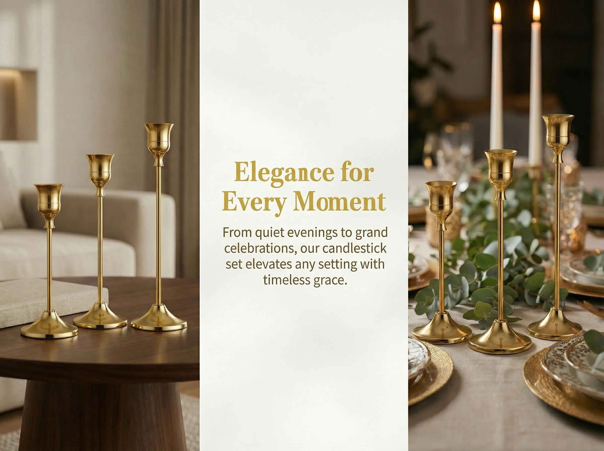 3pcs/set Candle Holders Vintage Candlestick for Party Wedding Decoration Anniversary Europe Style Old Ornaments for Home Hotel