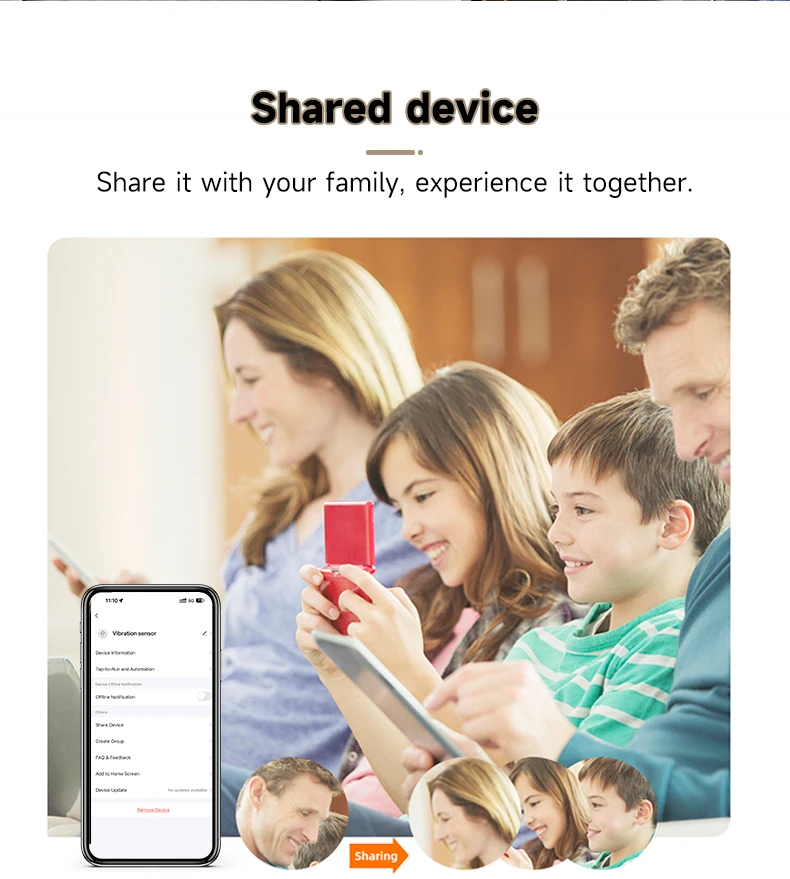 Tuya ZigBee Vibration Detector Smart Life App Monitor Remote Security Protection Zigbee Sensor Motion Shock Alarm Need Gateway