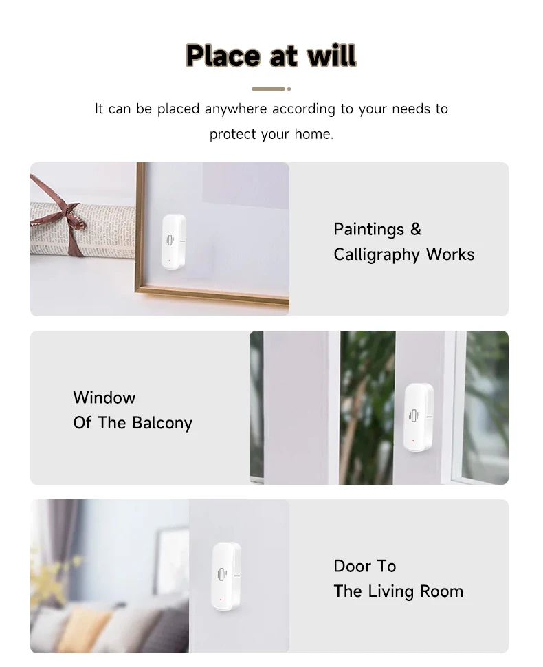 Tuya ZigBee Vibration Detector Smart Life App Monitor Remote Security Protection Zigbee Sensor Motion Shock Alarm Need Gateway
