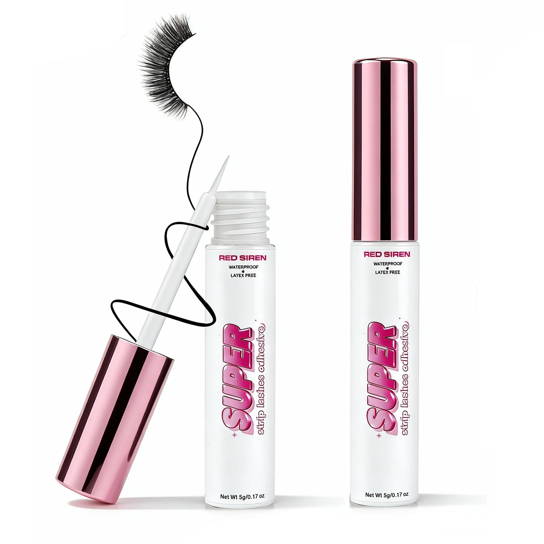 Clear Eyelash Glue Super Strong Hold Adhesive Waterproof Long Lasting False Lash Glue Makeup Tool